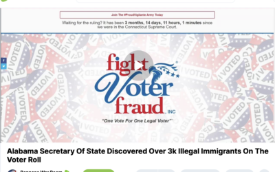 Fight Voter Fraud on Bannon’s War Room: Alabama Secretary Of State Discovered Over 3k Illegal Immigrants On The Voter Rolls